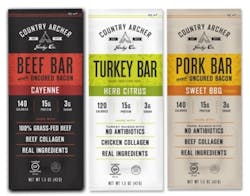 Country Archer Cayenne Beef Bar, Herb Citrus Turkey Bar and Sweet BBQ Pork Bar Country Archer Cayenne Beef Bar, Herb Citrus Turkey Bar and Sweet BBQ Pork Bar