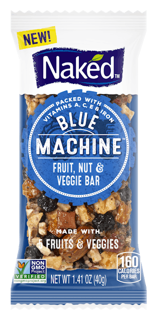 naked fruit nut and veggie bars