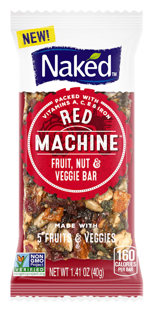 naked fruit nut and veggie bars