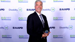 Disability Inclusion award 2018 - Chris Lindberg