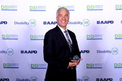 Disability Inclusion award 2018 - Chris Lindberg Disability Inclusion award 2018 - Chris Lindberg