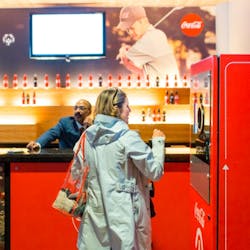 Coke is piloting the recycling kiosks this week at the 2018 Special Olympics USA Games in Seattle.