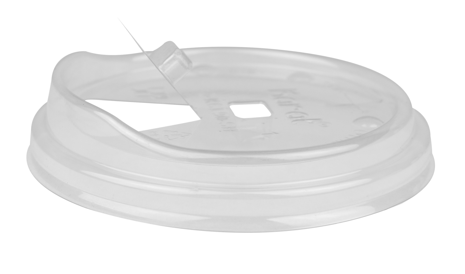 Karat by Lollicup USA close up shot of Strawless Lid.