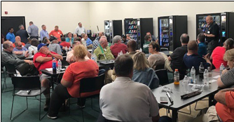 NABM members at USI&rsquo;s corporate headquarters in Des Moines, Iowa on September 20th