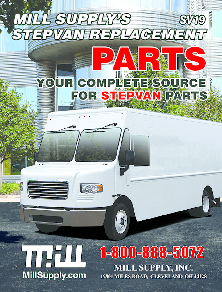 Mill Supply Stepvan service and parts From Mill Supply, Inc. Vending