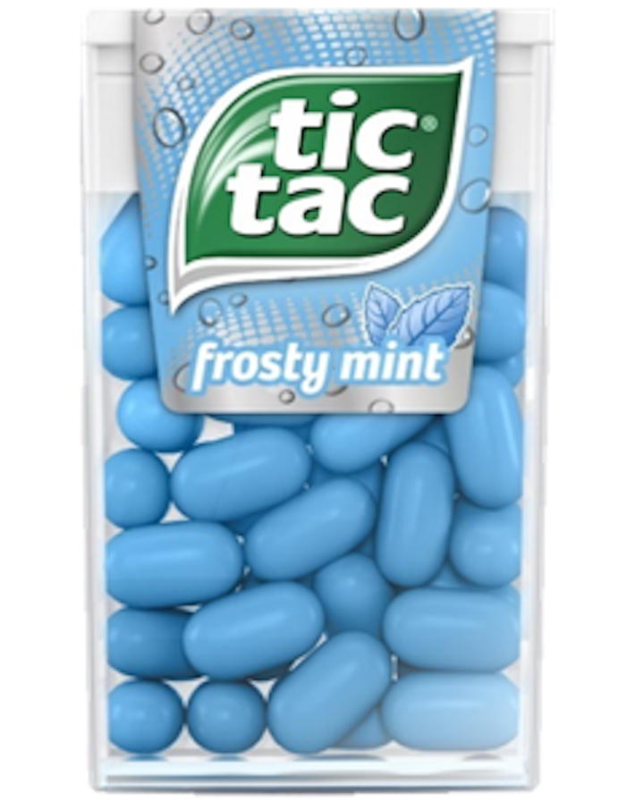 Ferrero Frosty Mint Tic Tac From Ferrero U S A Inc Vending Market Watch