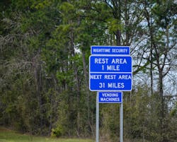 Commercialization could eliminate vending machines from rest stops. Commercialization could eliminate vending machines from rest stops.