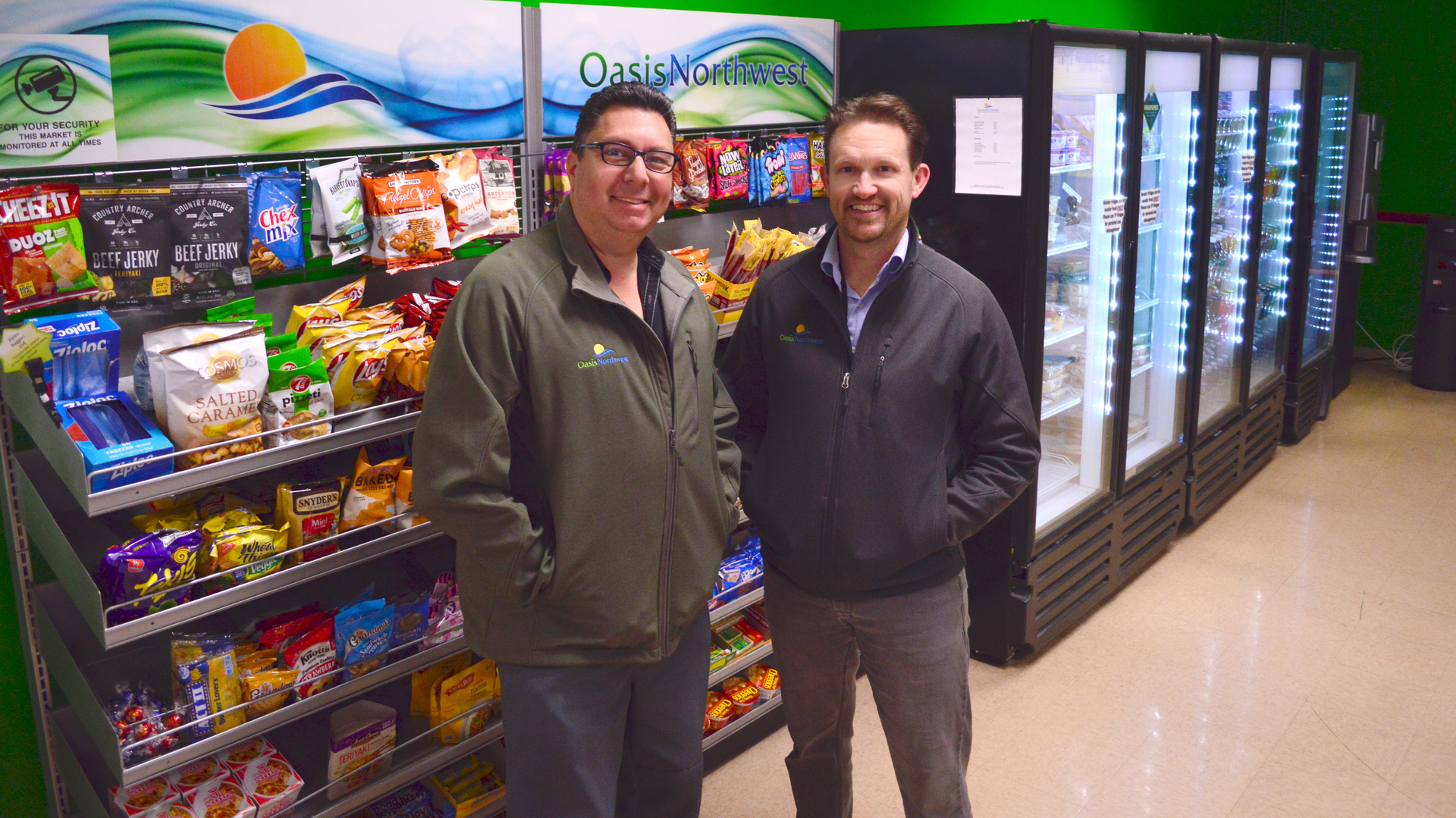 Art Gonzalez, a full-time driver and technician, and Aaron Lawton, Founder