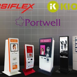 KIOSK and Posiflex demonstrate new technology and new designs with Bitcoin ATMs, BOPIS, Digital Signage, Remote Monitoring, and Omnichannel IoT at NRF