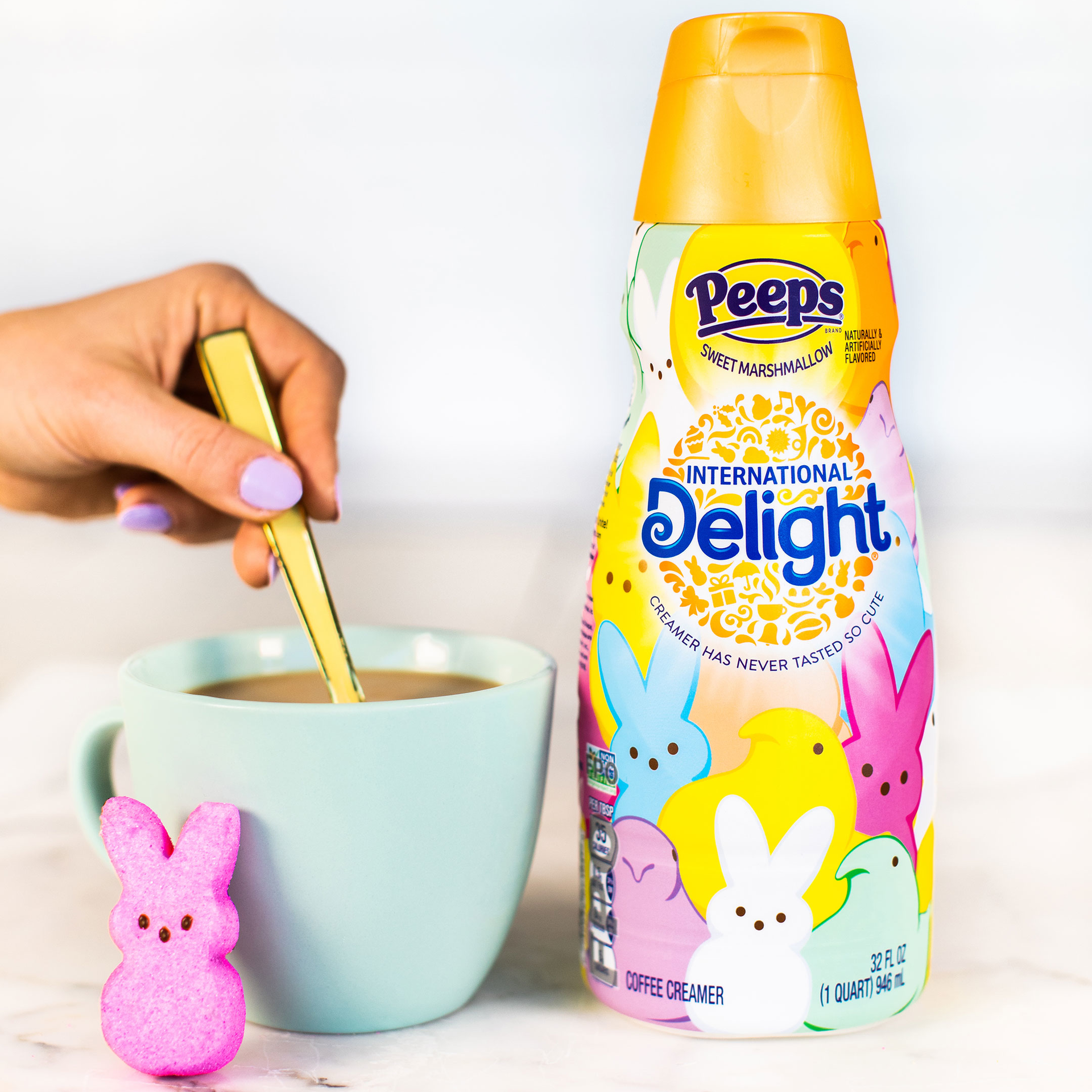 International Delight PEEPS&circledR; Flavored Creamer available for a limited time