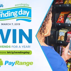 Pay Range Promotion National Vending Day