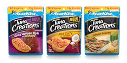 StarKist Tuna Creations® BOLD Spicy Korean Style with Gochujang, Tuna Creations® BOLD Red Curry with Coconut & Tuna Creations® Ginger Sesame StarKist Tuna Creations® BOLD Spicy Korean Style with Gochujang, Tuna Creations® BOLD Red Curry with Coconut & Tuna Creations® Ginger Sesame