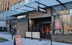 The prototype Amazon Go store at Day One, Seattle, Washington on Dec. 7, 2016.