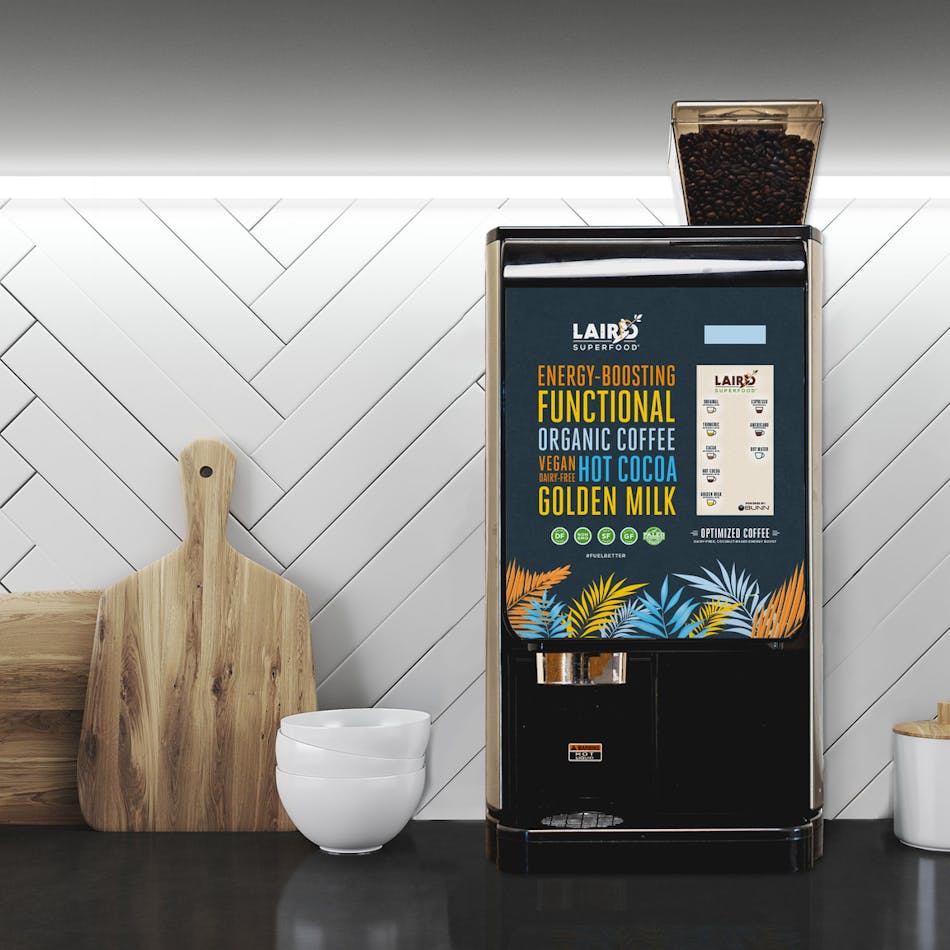 Laird Superfood and Bunn-O-Matic release Crescendo Machine