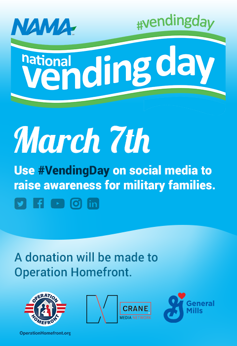 National Vending Day Poster Crane