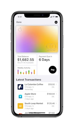 Created by Apple and designed for iPhone, Apple Card brings together Apple’s hardware, software and services to transform the entire credit card experience. Created by Apple and designed for iPhone, Apple Card brings together Apple’s hardware, software and services to transform the entire credit card experience.