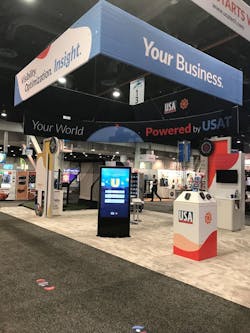 Photo of USAT&rsquo;s NAMA 2019 booth