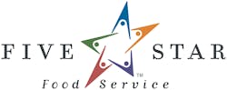 Five Star Food Service Logo 5c9e3d7ea9e32