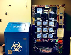 TracB Exchange now carries naloxone in vending machines in Las Vegas. TracB Exchange now carries naloxone in vending machines in Las Vegas.