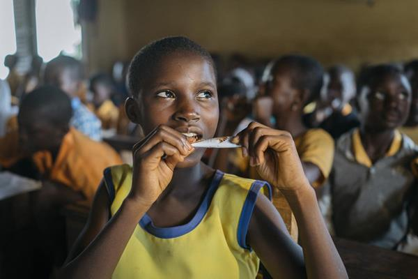 Hershey&rsquo;s Energize Learning program provides ViVi, a highly fortified, groundnut-based nutritional supplement to 57,700 Ghanaian schoolchildren.