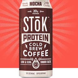 Stok Protein Mocha Cold Brew Coffee