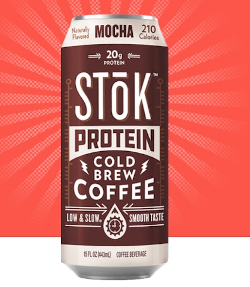 Stok Protein Mocha Cold Brew Coffee