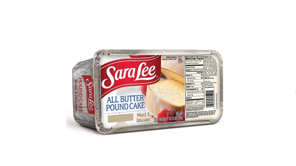 Sara Lee Pound Cake