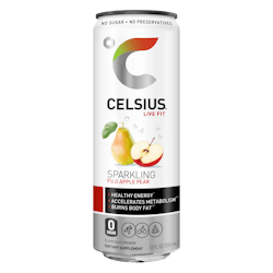 Sparkling Fuji Apple Pear fitness drink from the Originals/Core line of CELSIUS
