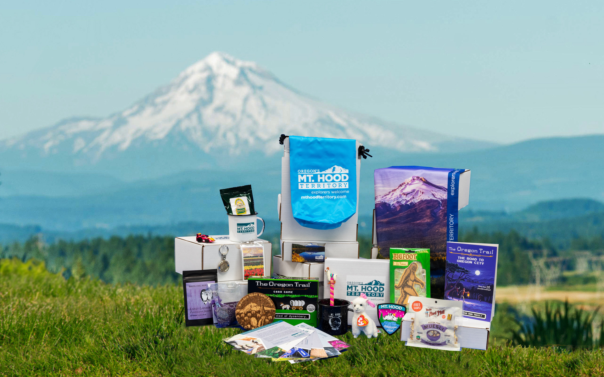 There are a total of 18 Mt. Hood Territory goodies Arizonans could win when visiting the fall themed vending machine