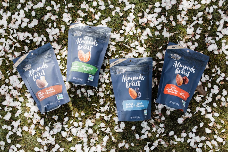 Blue Diamond expanded its snack almonds portfolio with the launch of Almonds &amp; Fruit, a distinctive take on traditional trail mix.