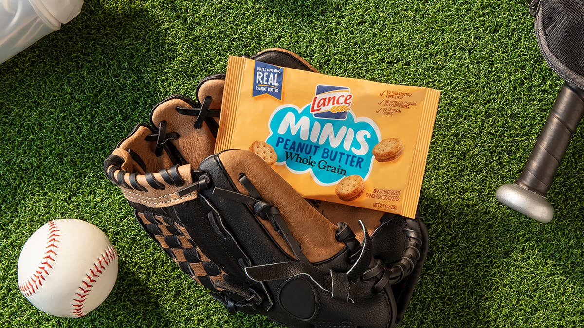Lance Sandwich Crackers, the Official Snack of Little League&circledR; Baseball and Softball
