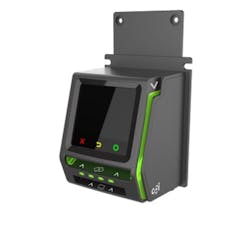 Crane Payment Innovations (CPI), a Crane Co. company, showcased the new, all-in-one ePayment terminal, the ALIO Note, at the NAMA show in Las Vegas in April 2019.
