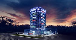 Greensboro, NC, is now home to Carvana's 19th car vending machine, which is the third of its kind in the state. Greensboro, NC, is now home to Carvana's 19th car vending machine, which is the third of its kind in the state.