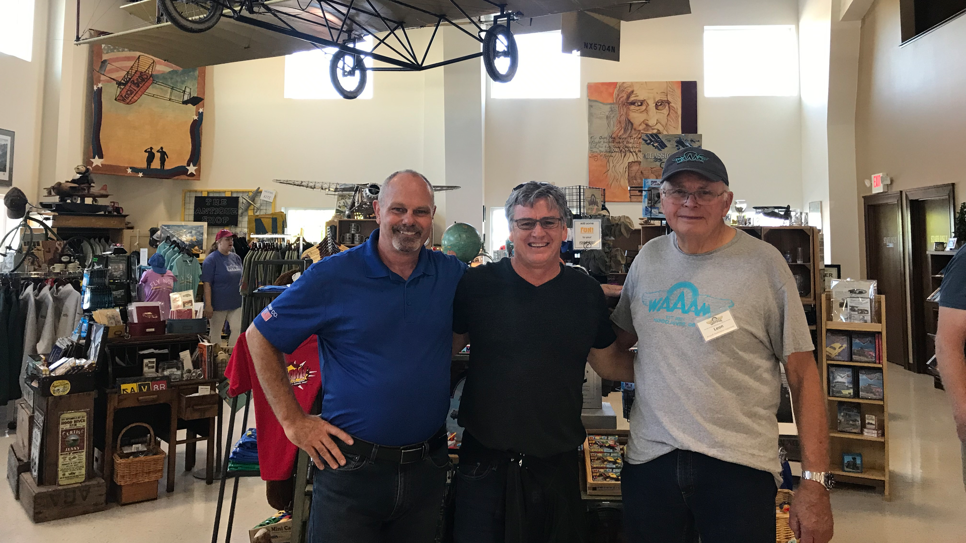 Left to right: Steve Vargas, Larry Atnip, Leon Surber