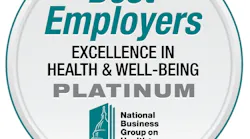 Aramark has received National Business Group on Health’s Best Employers: Excellence in Health & Well-Being Platinum Award.