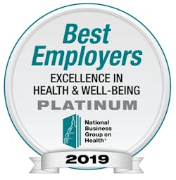 Aramark has received National Business Group on Health’s Best Employers: Excellence in Health & Well-Being Platinum Award. Aramark has received National Business Group on Health’s Best Employers: Excellence in Health & Well-Being Platinum Award.