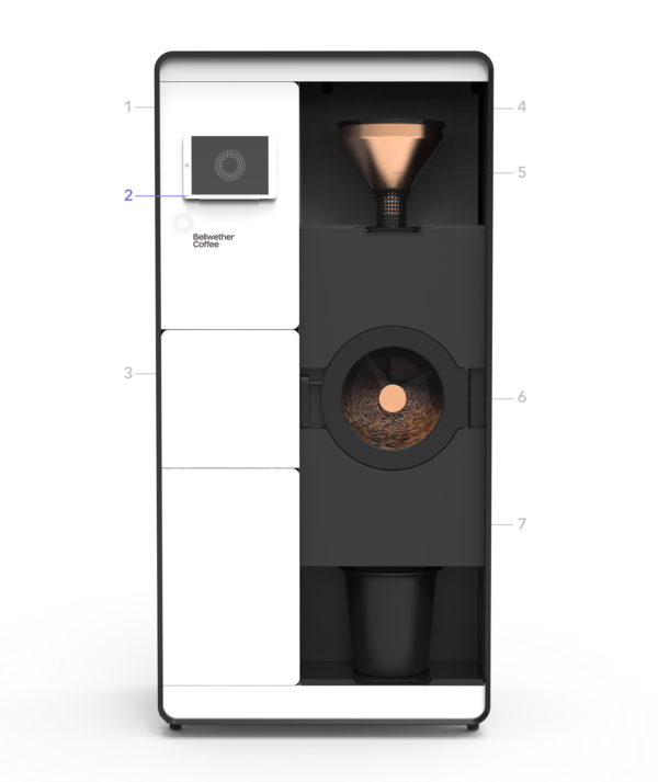 Bellwether Coffee's commercial roaster