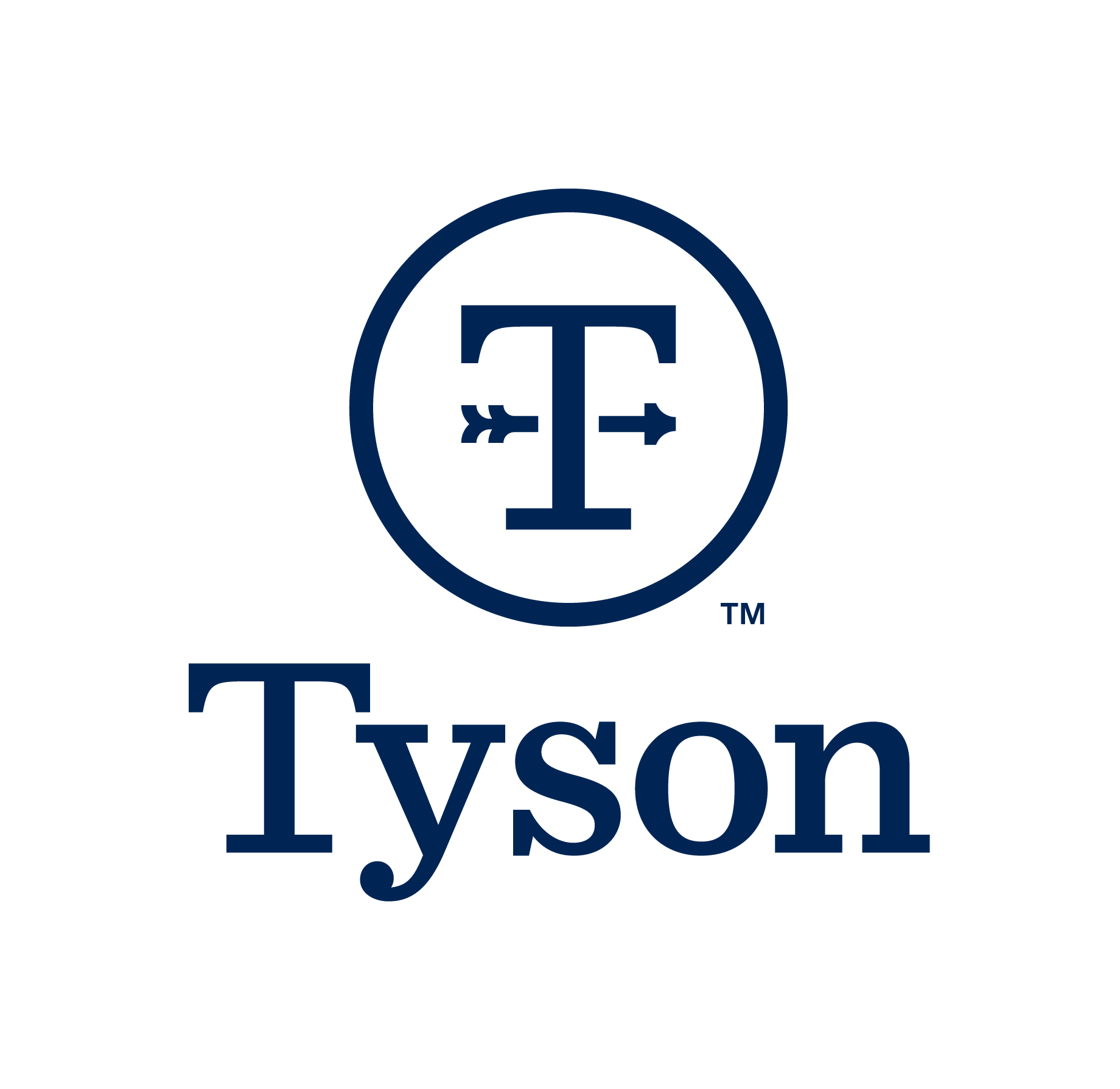 Tyson Logo V Blue Rgb 0