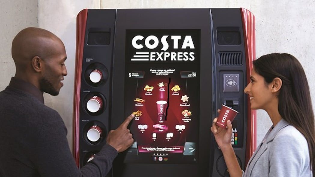 Eseye helps Costa Express deploy IOT coffee machines to deliver premium quality drinks globally