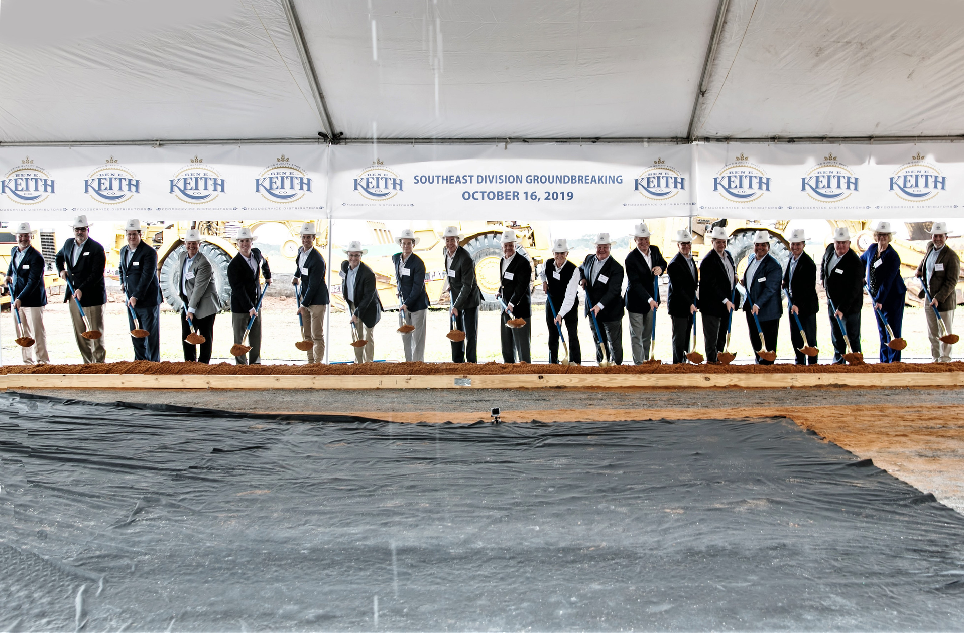 Ben E. Keith groundbreaking in Alabama.