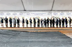 Ben E. Keith groundbreaking in Alabama. Ben E. Keith groundbreaking in Alabama.