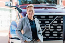 Christina Ameigh, regional vice president, western region at Volvo Trucks North America sees potential for the VNR and VNL to attract more female drivers to the trucking industry. Ameigh will participate in the Company/Division Leaders interactive roundtable on Tuesday, October 1 at 12:00 p.m. at the Women in Trucking’s Accelerate! Conference & Expo. Christina Ameigh, regional vice president, western region at Volvo Trucks North America sees potential for the VNR and VNL to attract more female drivers to the trucking industry. Ameigh will participate in the Company/Division Leaders interactive roundtable on Tuesday, October 1 at 12:00 p.m. at the Women in Trucking’s Accelerate! Conference & Expo.