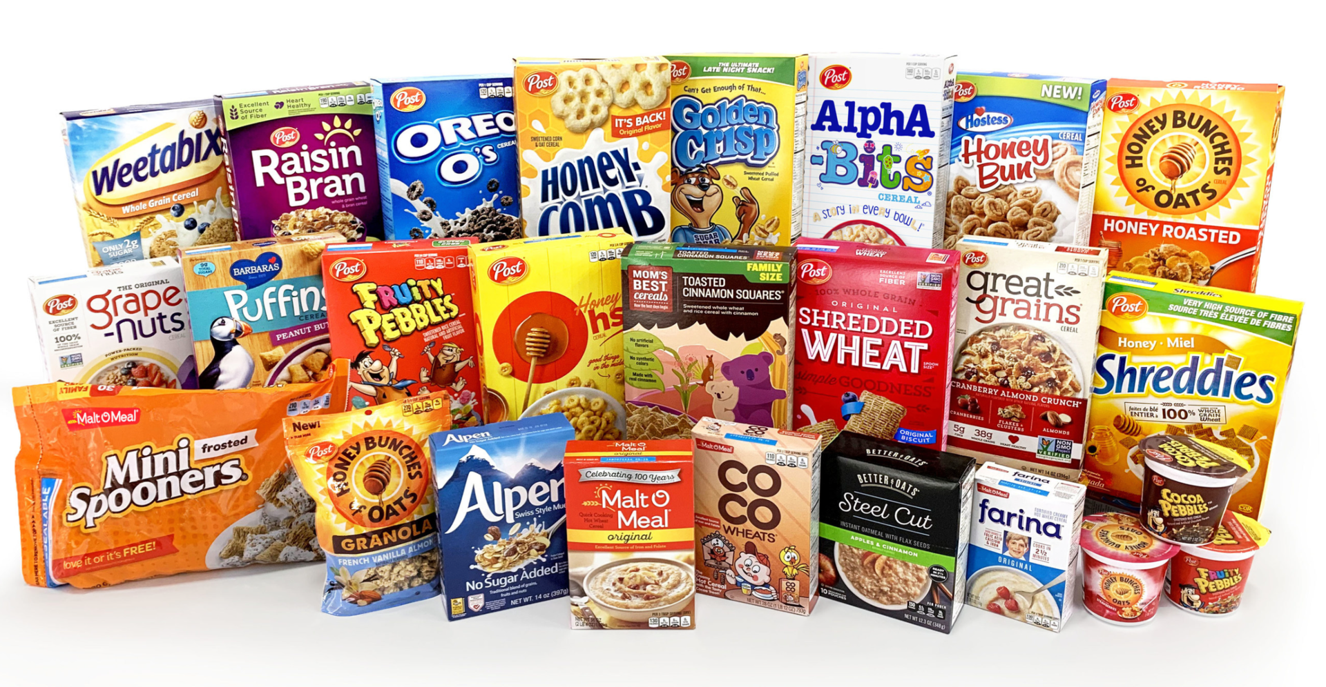 Post Consumer Brands cereal products