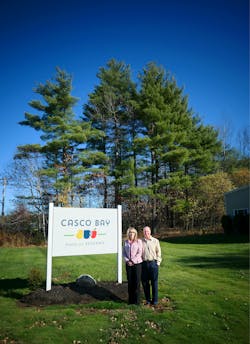 On a brisk autumn day with clear blue skies, Ted and Niki Morton are in front of the company's Lewiston corporate offices. On a brisk autumn day with clear blue skies, Ted and Niki Morton are in front of the company's Lewiston corporate offices.