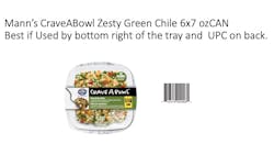 Mann Packing Co., Inc. (Mann) announced Nov. 3 the voluntary recall of a series of vegetable products sold to select retailers in the United States and Canada. The voluntary recall is a response to a notification by the Food and Drug Administration (FDA) and the Canadian Food Inspection Agency of a potential contamination with Listeria monocytogenes. Mann Packing Co., Inc. (Mann) announced Nov. 3 the voluntary recall of a series of vegetable products sold to select retailers in the United States and Canada. The voluntary recall is a response to a notification by the Food and Drug Administration (FDA) and the Canadian Food Inspection Agency of a potential contamination with Listeria monocytogenes.