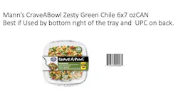 Mann Packing Co., Inc. (Mann) announced Nov. 3 the voluntary recall of a series of vegetable products sold to select retailers in the United States and Canada. The voluntary recall is a response to a notification by the Food and Drug Administration (FDA) and the Canadian Food Inspection Agency of a potential contamination with Listeria monocytogenes. Mann Packing Co., Inc. (Mann) announced Nov. 3 the voluntary recall of a series of vegetable products sold to select retailers in the United States and Canada. The voluntary recall is a response to a notification by the Food and Drug Administration (FDA) and the Canadian Food Inspection Agency of a potential contamination with Listeria monocytogenes.