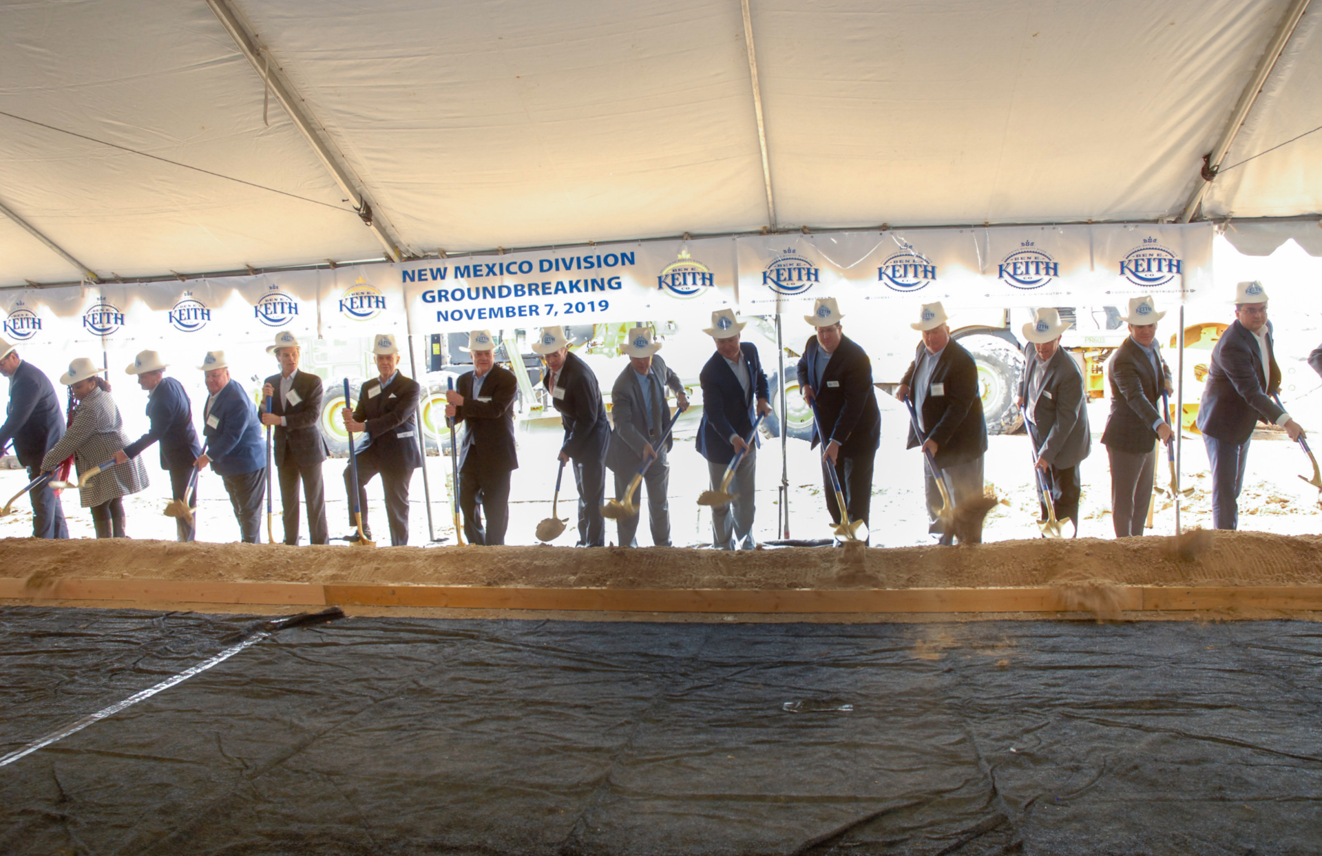 Ben E. Keith Foods New Mexico Groundbreaking Ceremony 2019