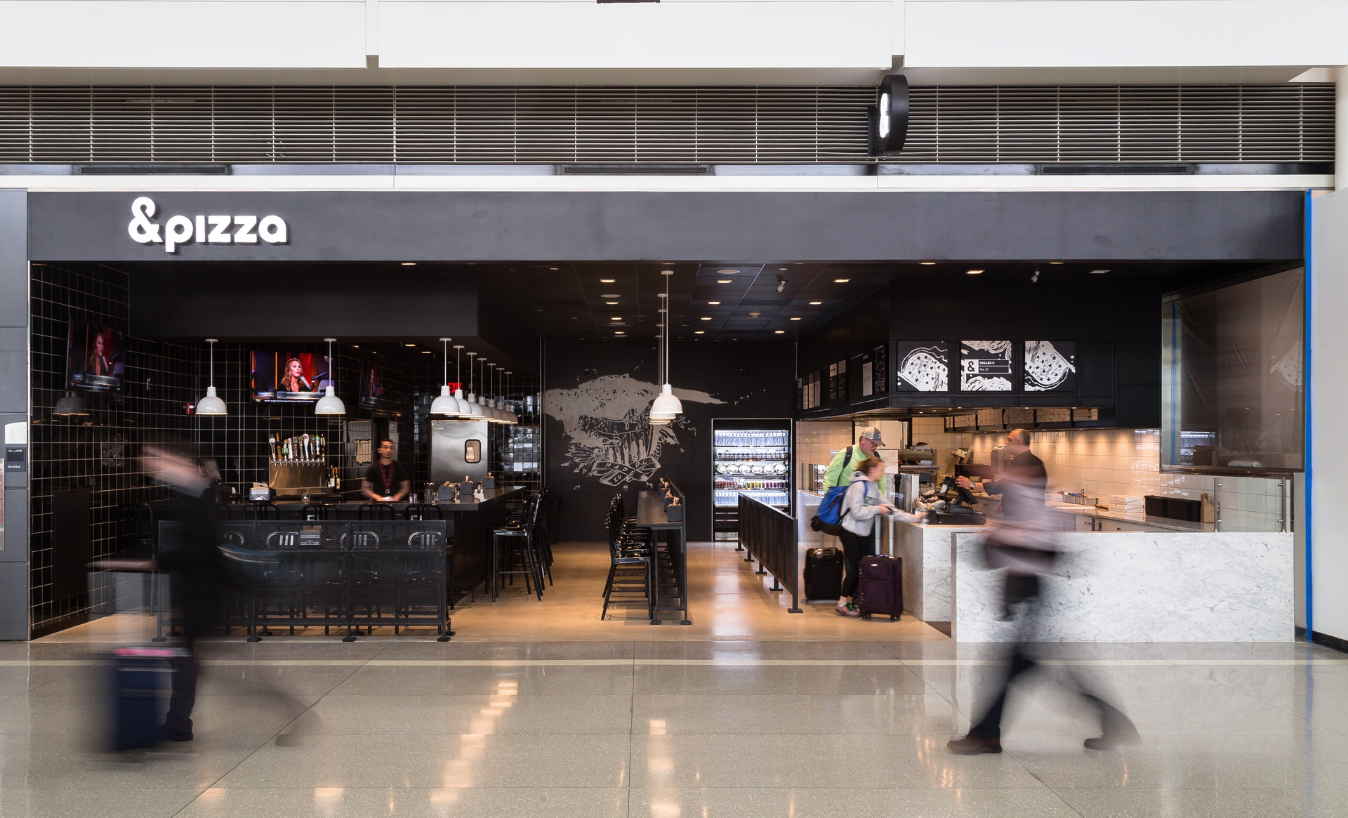 Well-known OHM food and beverage (F&B) concepts such as &pizza, the Kitchen by Wolfgang Puck, the Bracket Room Sports Lounge, Chick-fil-A, Currito, Dunkin Donuts, Jamba Juice, Einstein Bros. Bagels and more will provide travelers with a variety of culinary options in travel hubs across North America and further showcase Hudson&rsquo;s commitment to savvy jetsetters as The Traveler&rsquo;s Best Friend.