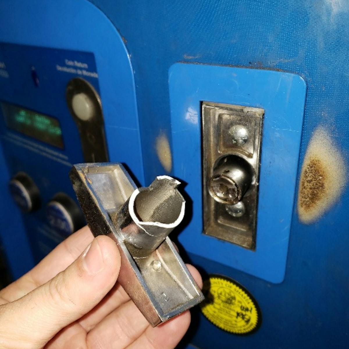 Primo Water Corporation reported that beginning on November 13, 2019, they experienced theft and/or vandalism to 75 purified water vending machines they owned, according to a Redding Police Department press release issued Dec. 27.