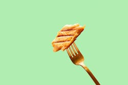 Daring Foods, the first plant-based chicken made from only five non-GMO ingredients, announced Dec. 17 its arrival in the US through a strategic partnership with family-run butcher and industry leading food service supplier, Rastelli Foods Group. Daring Foods, the first plant-based chicken made from only five non-GMO ingredients, announced Dec. 17 its arrival in the US through a strategic partnership with family-run butcher and industry leading food service supplier, Rastelli Foods Group.